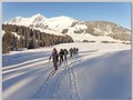  17.02.2013 : Sur le plateau de Pra Cornet, en route pour Châtillon ...