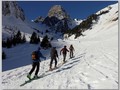 3.03.2013 : Départ pour le Roc de Tavaneuse, le Mont-Brion face à nous ...