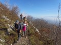 Sur le sentier menant à la Combe de Narderant