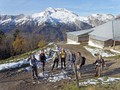 En montant à Sulens, vue sur la Tournette