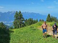 Vue depuis le Chalet Chamossale